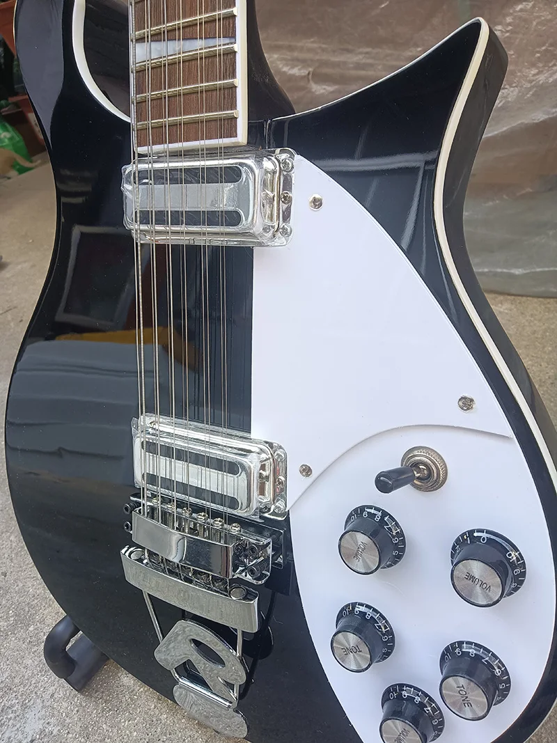 12-струнная электрогитара Rickenbacker 360 звукосниматель из двух частей