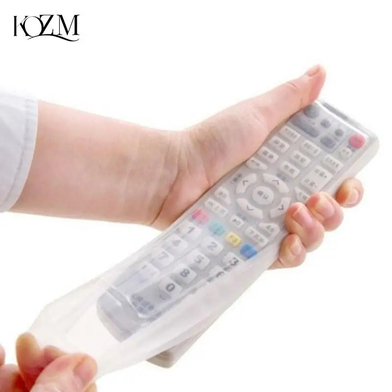 

Peerless 1 pcs Silicone Video Home TV Air Condition Remote Controler Protector Case Cover Waterproof Dust Jacket Pouch Bags