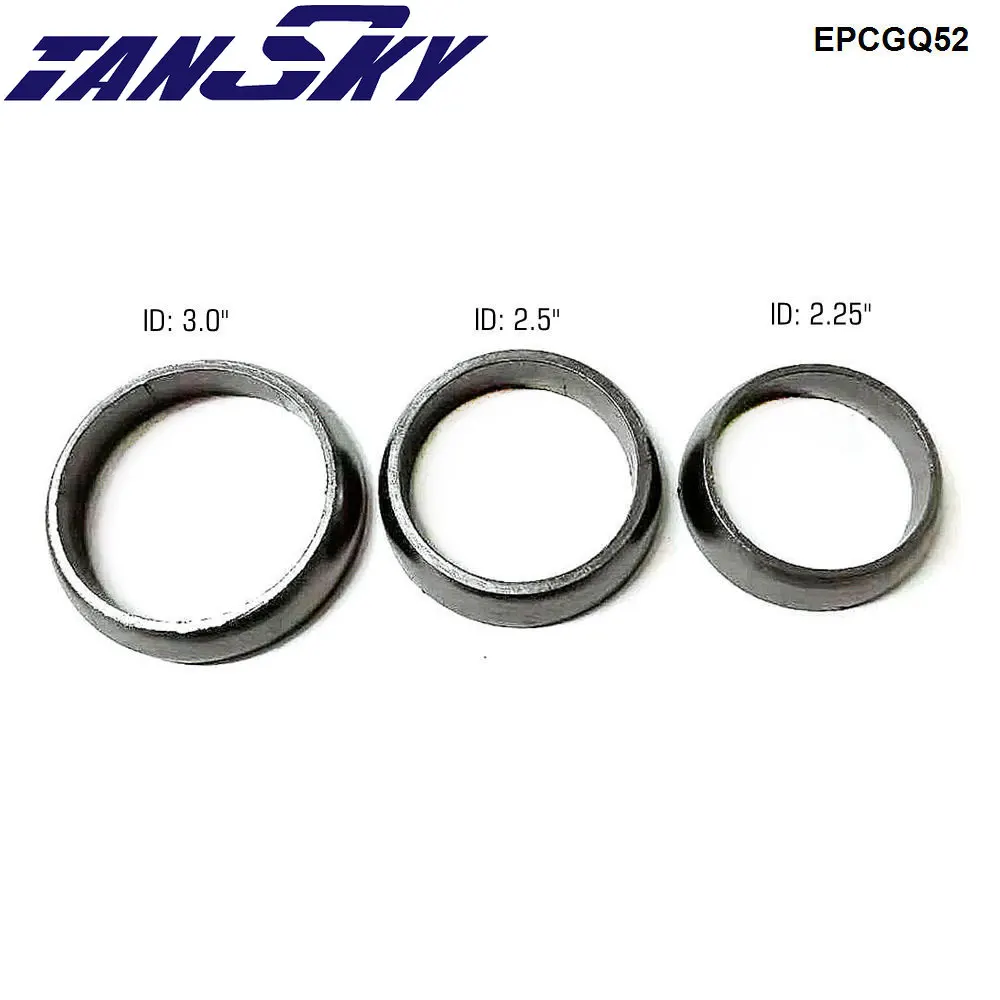 EPMAN Performance Donut графитовая Прокладка выхлопной трубы для универсальной
