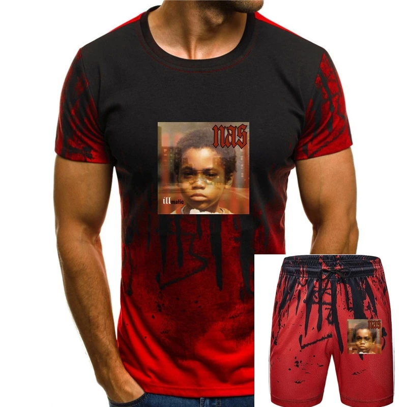 

Phiking Nas Illmatic это было написано I Am Stillmatic XX боги сын илл эфир Футболка с принтом короткий рукав Повседневный o-образный вырез хлопок