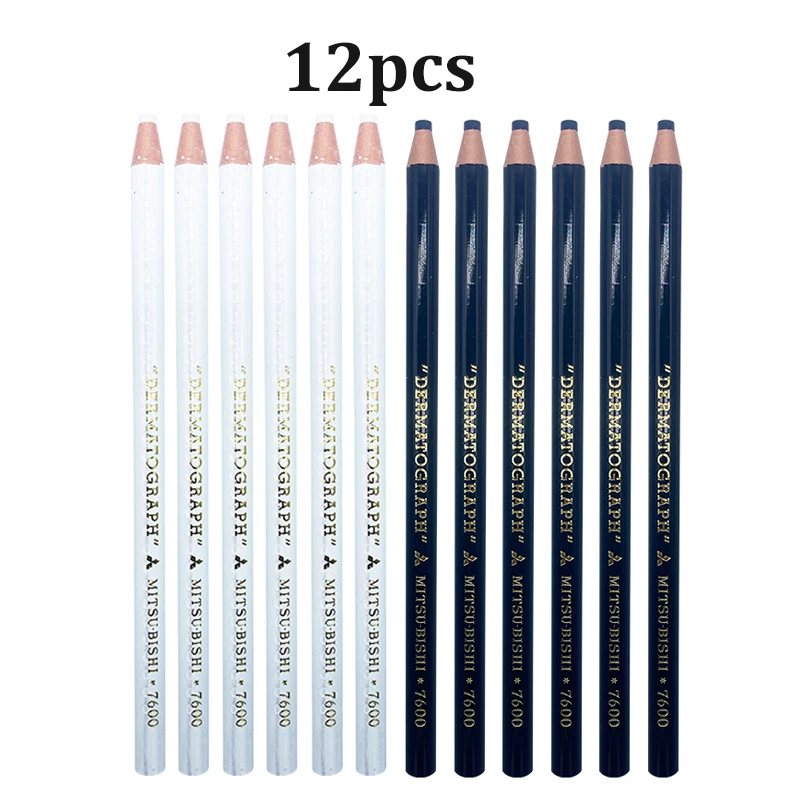 12pcs/lot Tattoo Eyebrow Uni Marker Paint Pencil Eyebrow Mak