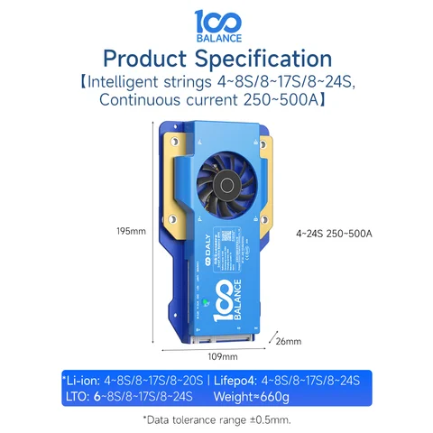 Daly BMS Smart BMS Active Balance Wifi  для LiFePO4 аккумуляторов