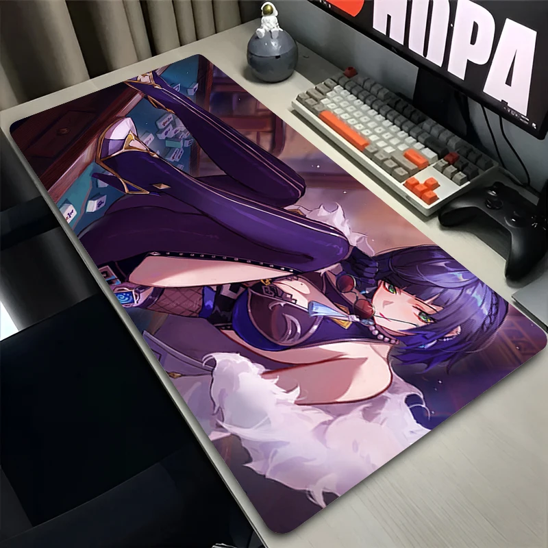 Коврик для мыши ноутбука аниме расширенный настольный коврик компьютерного