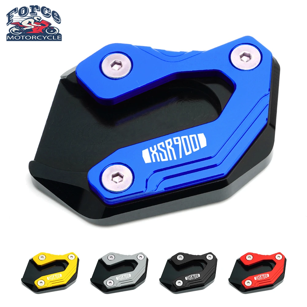 

For Yamaha Xsr900 Xsr 900 2015-2021 2020 2019 2018 CNC Motorcycle Foot Kickstand Enlarger Side Stand Extention Pad Plate Support