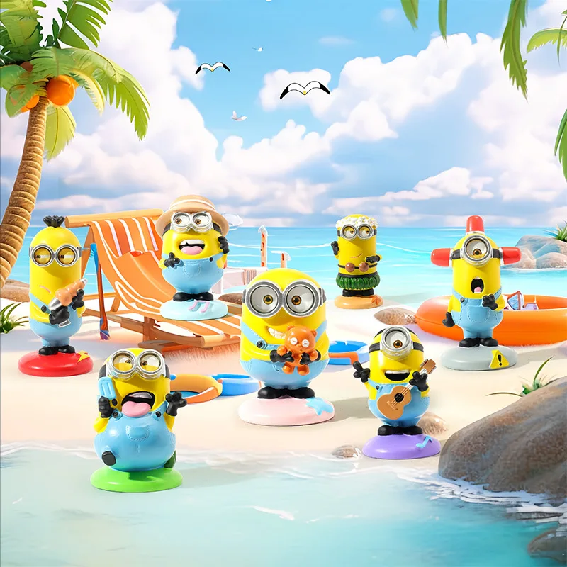 6 шт. милые искусственные игрушки Кевин Боб Стюарт аниме экшн-кукла детский