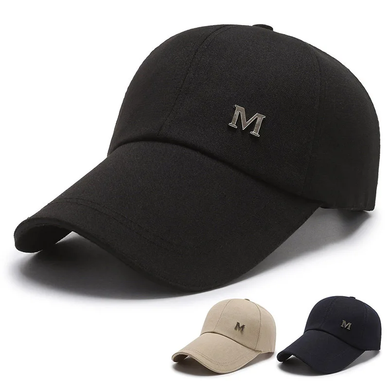 Autumn New Embroidered Letter M Baseball Cap For Men Women Female Cap Men's Caps Trucker Hat Adjustable Dad Hats