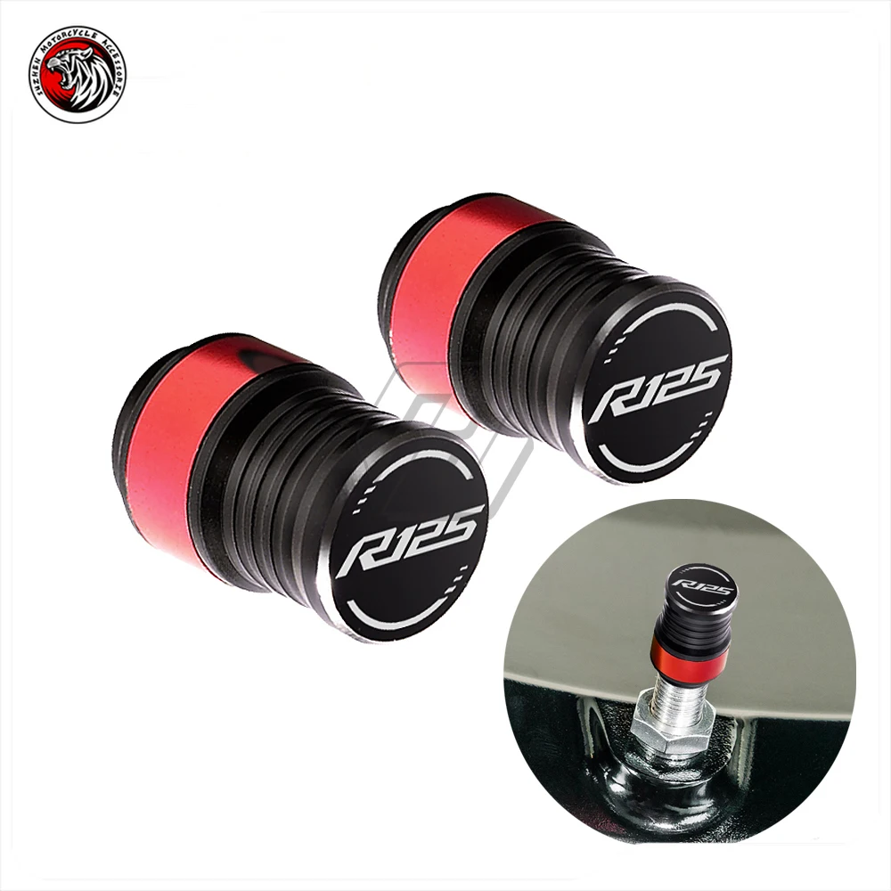 

Motorcycle Accessories Valve Stem Cap Set Fits for Yamaha YZF-R125 R125 CNC Aluminum