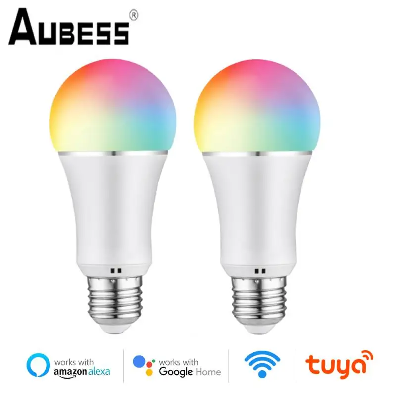 

Умная Светодиодная лампа с Wi-Fi, E27, 9 Вт