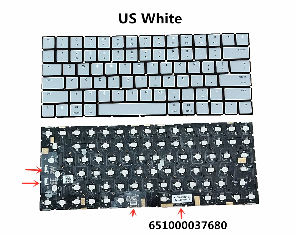 Новая Механическая клавиатура с подсветкой для ноутбука Razer Blade 17 pro 2017 RZ09-0166 -01663E64