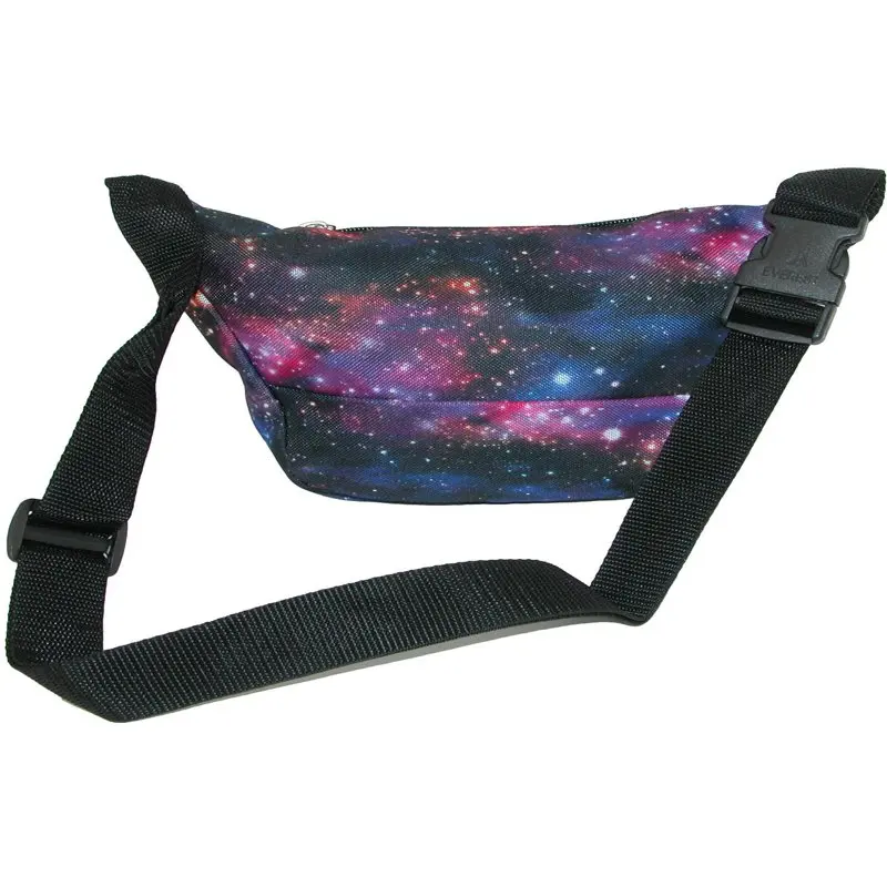 Everest Unisex Signature Waist Fanny Pack Galaxy Print