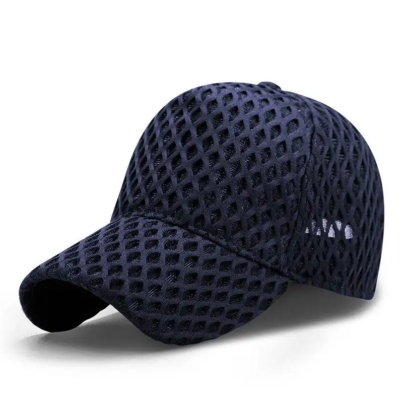 

Summer Fashion Sports Hat For Men Fish Sunshade Mesh Outdoor Breathable Sunscreen Running Baseball Cap
