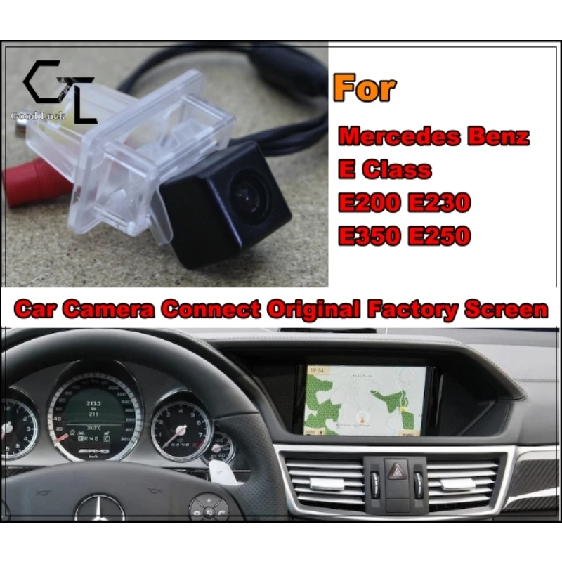 

Оригинальный экран для Mercedes Benz E Class E200 E230 E350 E250 RCA/Автомобильный резервный CCD оригинальный экран для автомобиля
