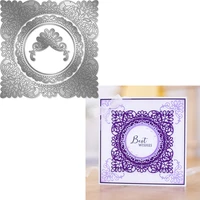 abstract frame metal cutting die diy craft card album photo making stencil scrapbooking for decoration new 2022