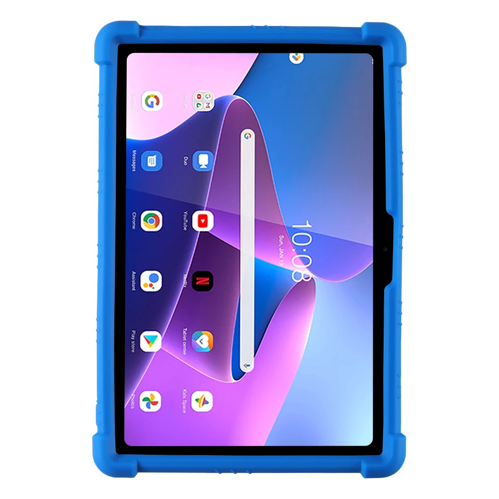 Фото Чехол для Lenovo Tab M10, 10,1-дюймовый планшет 3-го поколения, противоударный TB-328F TB328XU TB328FU, мягкий силиконовый чехол-подставка, защитный чехол №3
