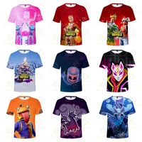 2022 summer men and women t shirt fortnite victory royale boys kids game 3d t shirt young children clothing tshirts tops
