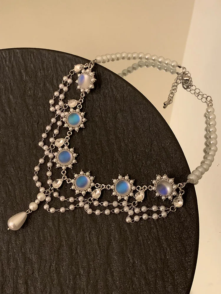 Антикварное винтажное жемчужное ожерелье Hey Tao в стиле барокко женское колье с