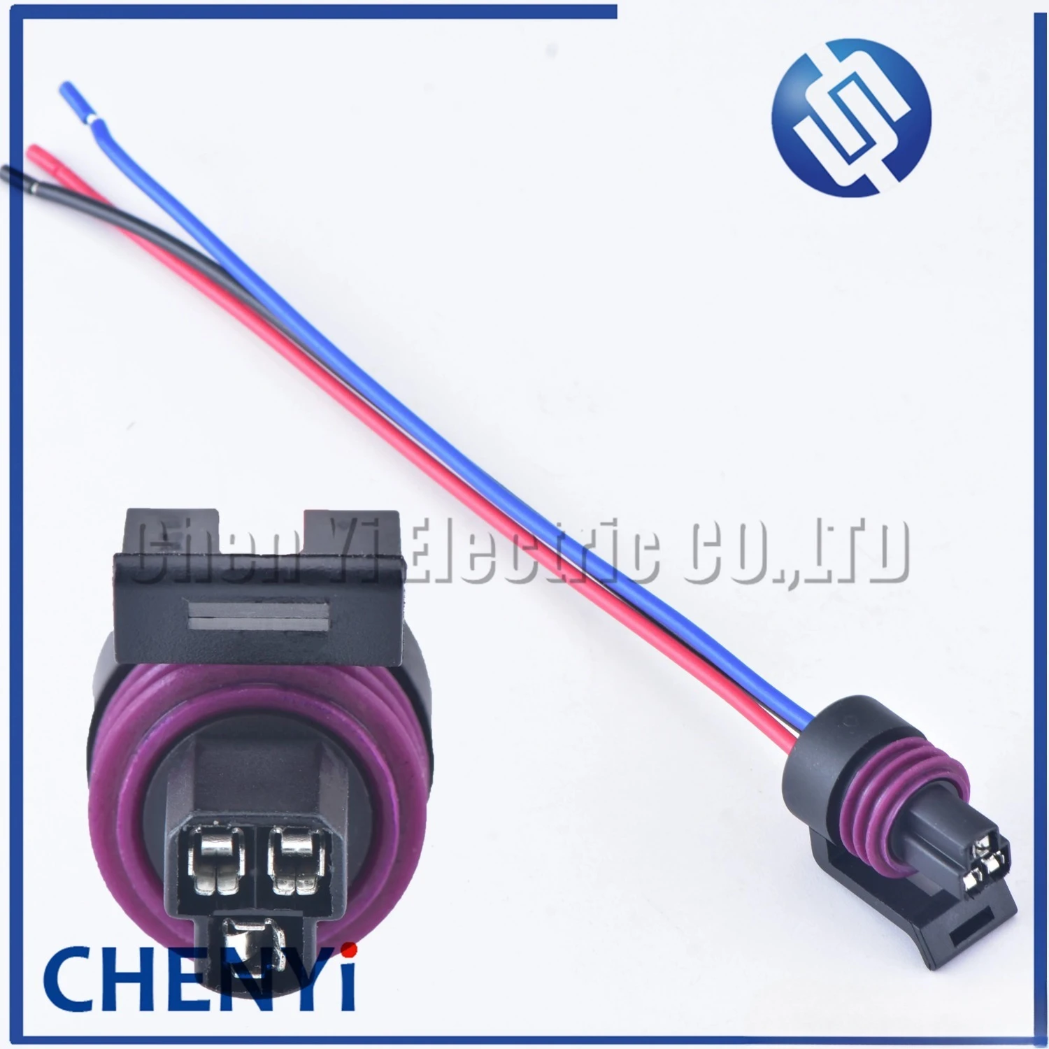 

3-контактный водонепроницаемый автомобильный разъем датчика давления топлива для датчика положения дроссельной заслонки, серия EFI 12078090