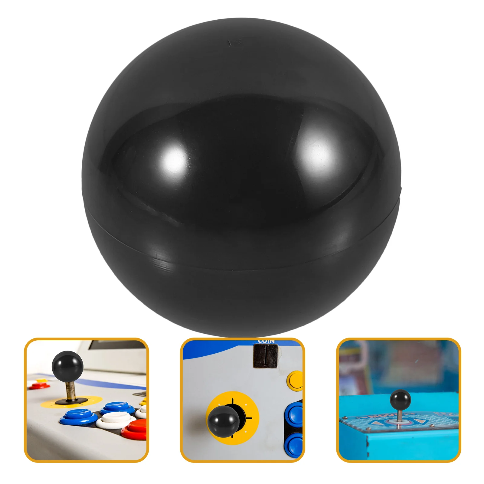 

Game Stick Ball Top Arcade Kit One-hand Controller Sticks Head Joystick Plastic Replacement Simulators Controls