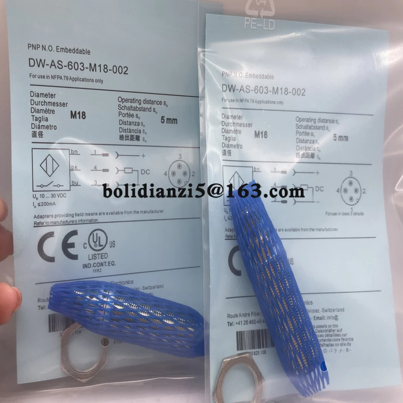 Новый датчик приближения DW-AS-603-M18-002 DW-AS-601-M18-002 DW-AS-611-M18-002 DW-AS-613-M18-002 В наличии