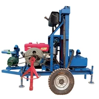 22hp drilling machine portable hydraulic pneumatic core drilling rig depth well rock geological digger for drill mine land