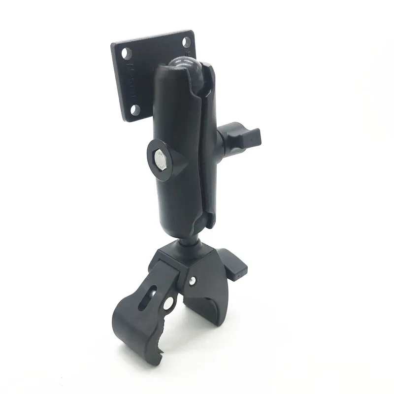 Для Garmin TomTom GPS Ram алюминиевая двойная розетка Arm 1 дюймовая шариковая основа квадратная круглая Алмазная Монтажная база с узором отверстия AMPs