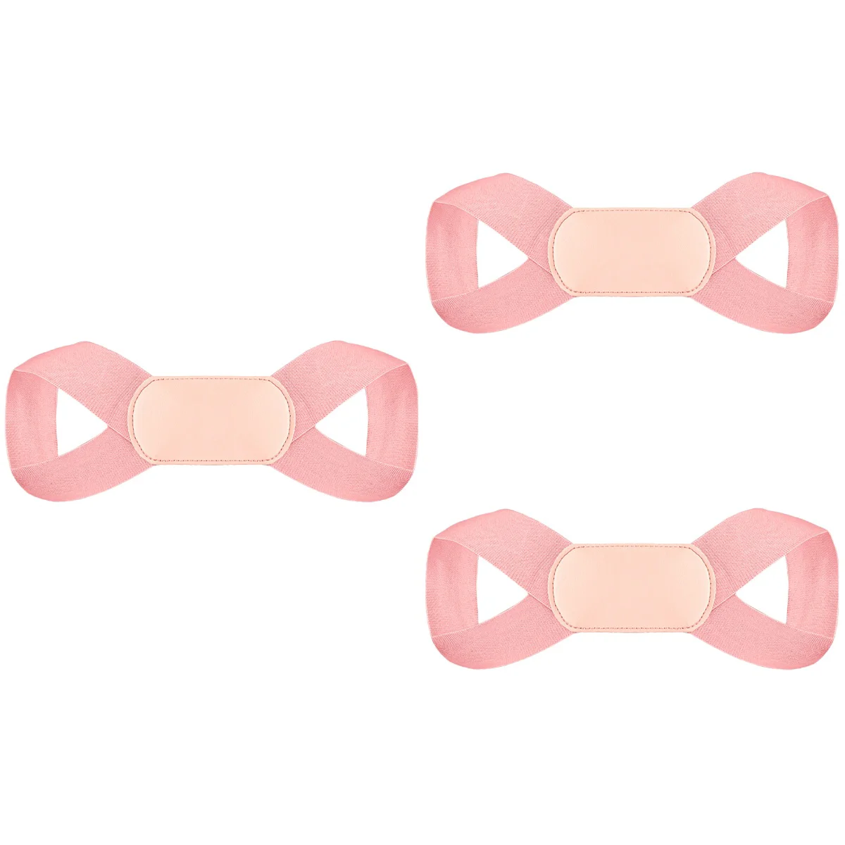 

3pcs Posture Corrector Sticky Strap Back Brace Back Straighten Strap Correction Belt