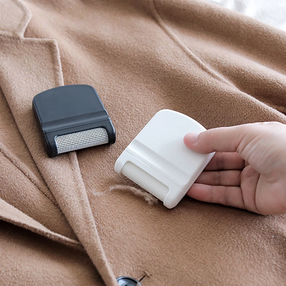 

Lint Clothes Shaver Fluff Fuzz Fabrics Sweater Portable Mini Remover Pill Handheld Reusable Household Dust Lint Remover 1PC