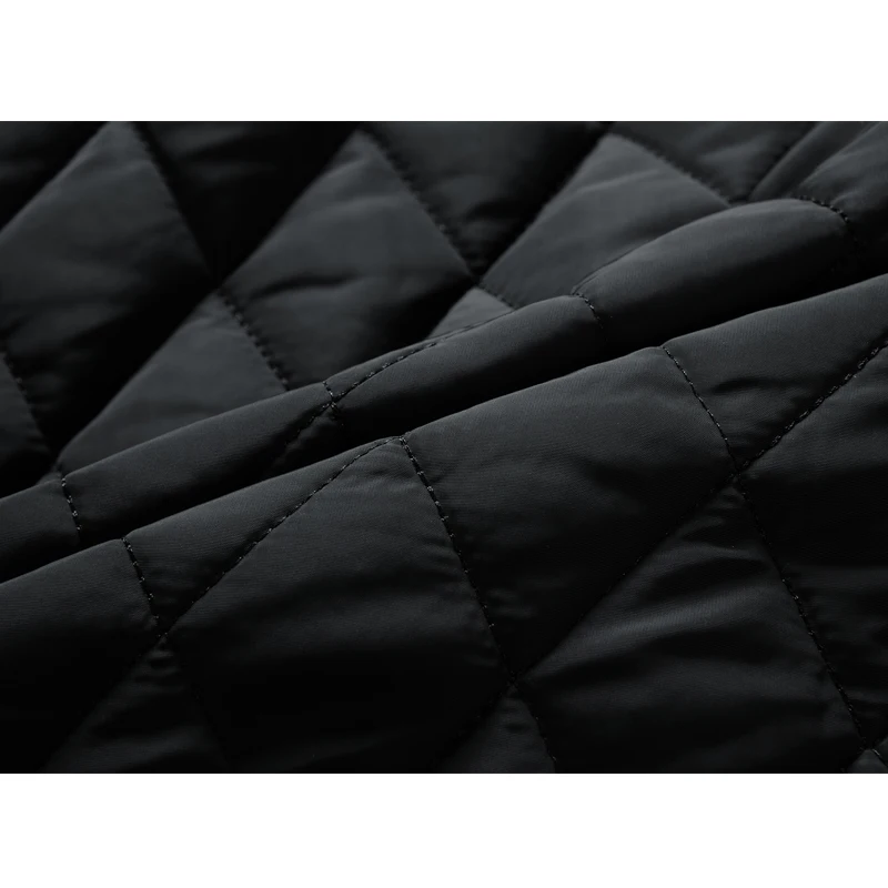 Basic Parkas Men Casual Stand Collar Solid Color Warm Cotton Coats Men Fashion Simple High Quality Winter Jackets Mens Parkas