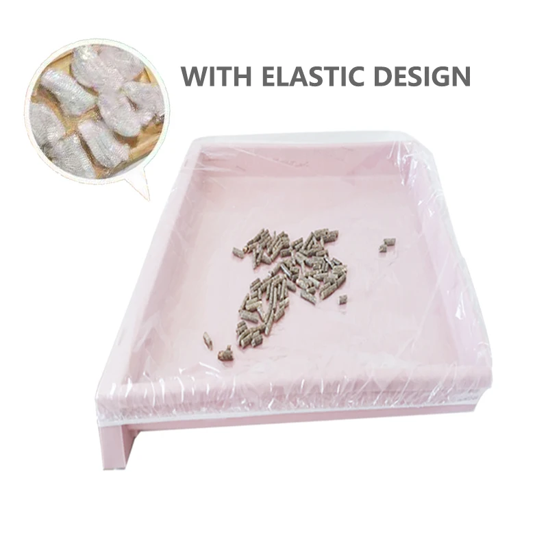 2 Размера пленка для лотка крольчатников одноразовая большая пластиковая пленка для туалета домашних животных маленьких животных аксессуары для чистки для хомяка морской свинки.