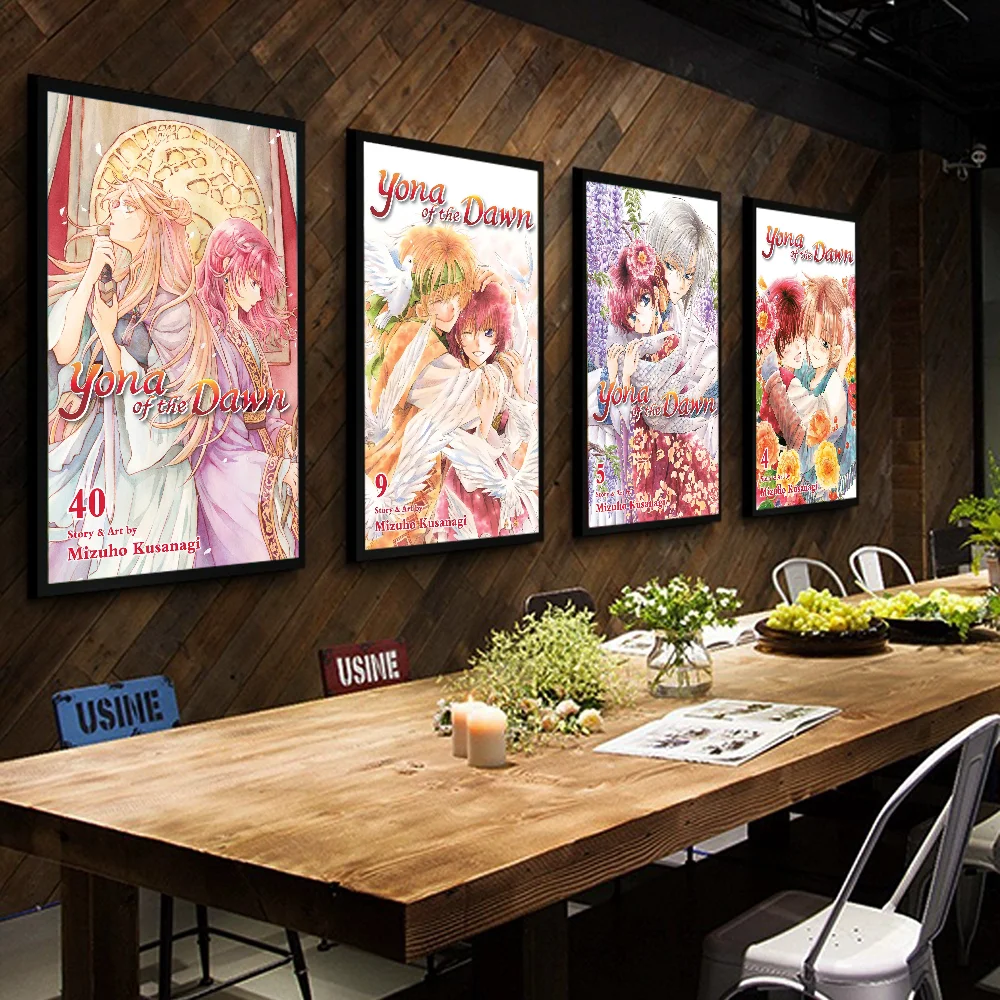 Клейкий постер сделай сам Yona of the Dawn винтажный Декор для комнаты бара кафе
