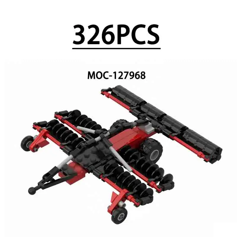 Фото MOC-127968 Строительный конструктор, модель сельскохозяйственной техники, 326 деталей, детская развивающая игрушка, подарок на день рождения, Рождество, Новый год №1