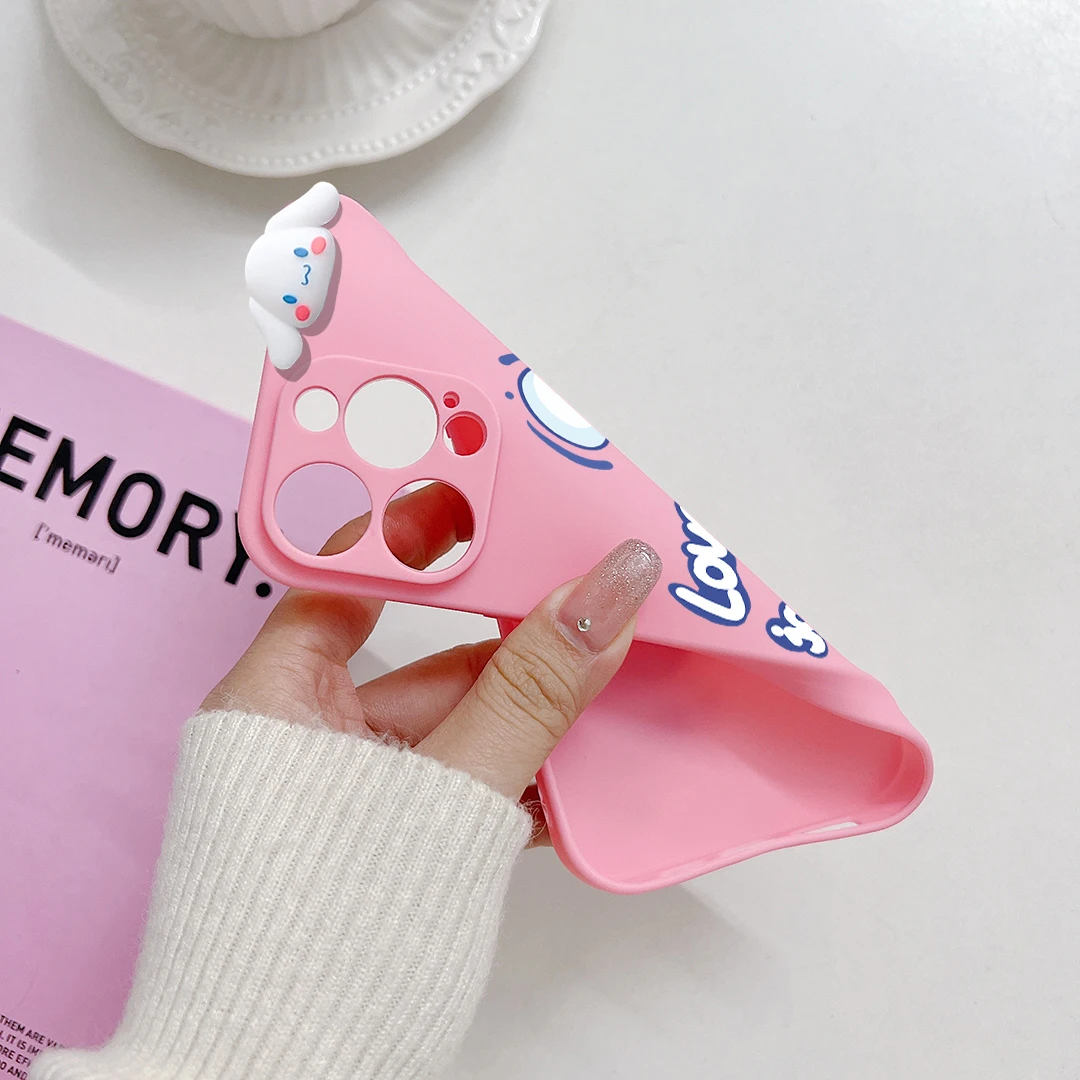 Для Huawei Nova 11SE Y72 Honor X6A X7A X7B X8A X5 X9B X8B 90 100 200 lite Чехол с тремя Cinnamoroll и