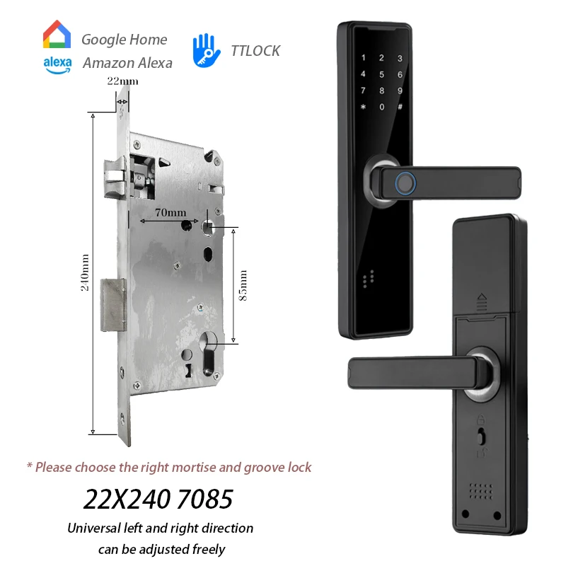 

TTLock Умный дверной замок с датчиком отпечатка пальца