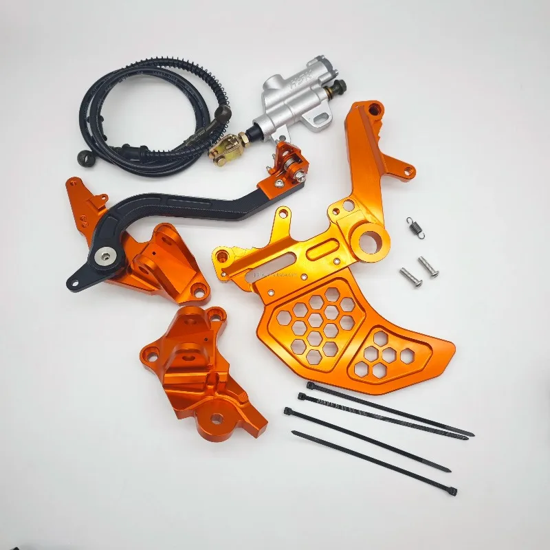 Усиленный кронштейн CNC FMO для левого двойного суппорта и подножки Surron Ultra Bee, кронштейн тормоза, аксессуары для мотоциклов (art.: 3920dc62cd4e0) - 3920dc62cd4e0