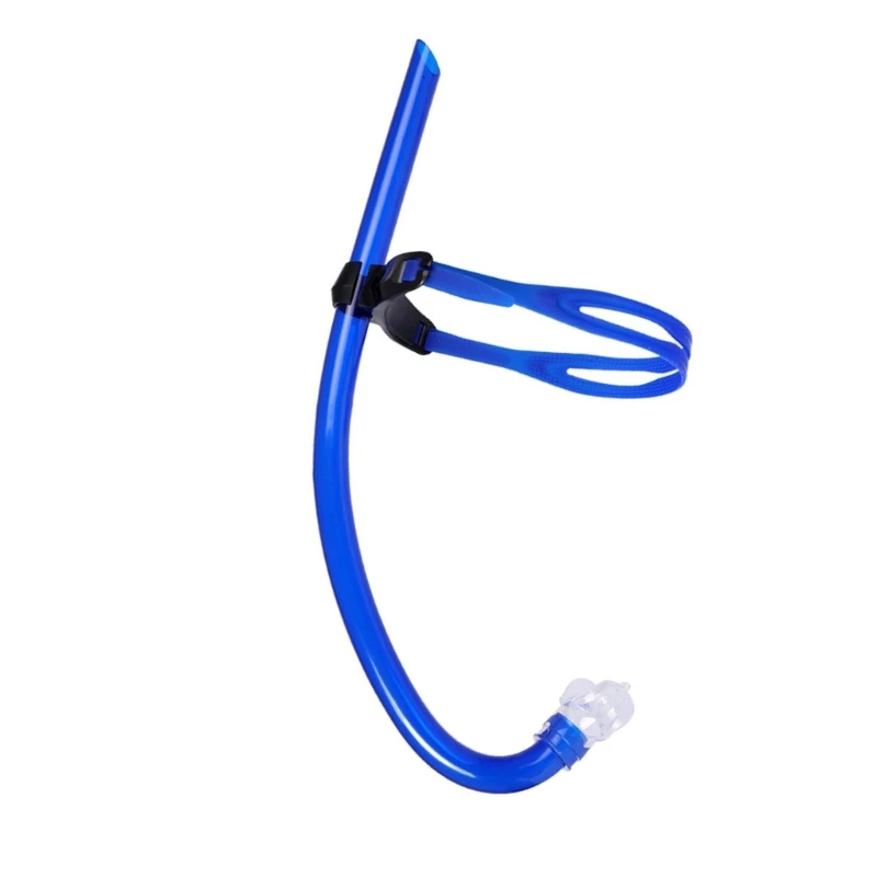 

Swim Snorkel One-way Purge-Valve Front Snorkeling Gear for w/ Comfortable Mouthp