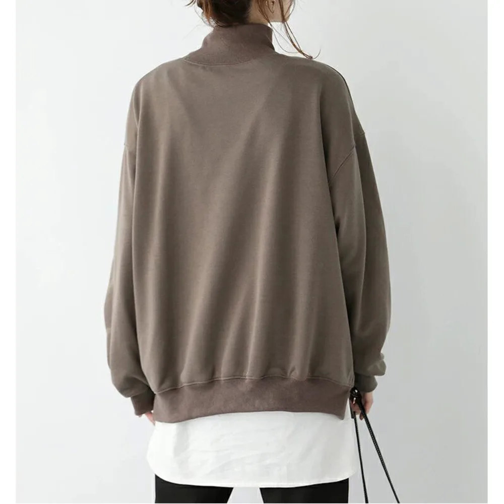 Women's high necked sweater in autumn and winter 2022 in the products that are not allowed to go on the shelves