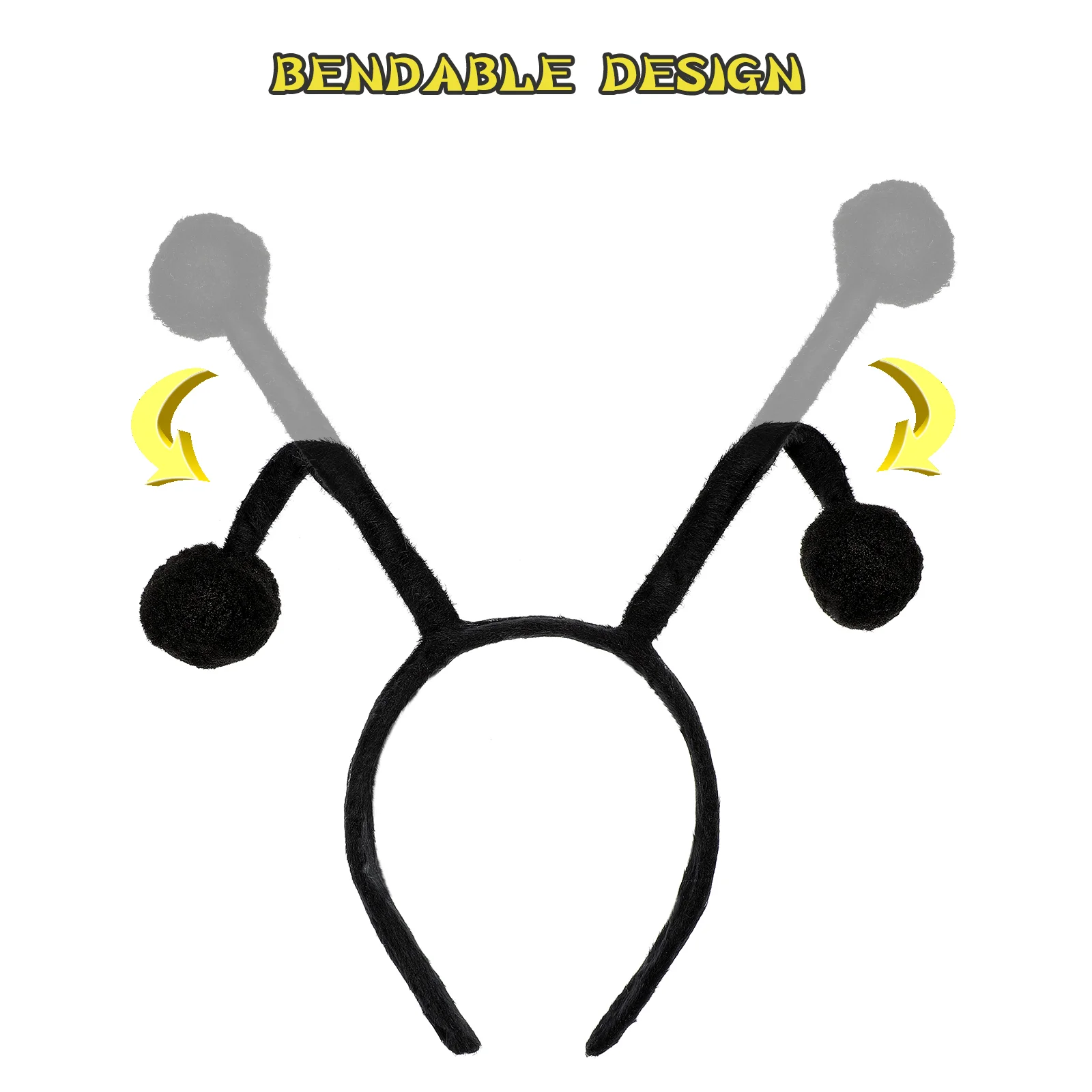 Повязка на голову с изображением пчелы реквизит для косплея повязки волос