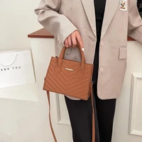 2022 spring new bags all match advanced texture crossbody bag fashion small square bag