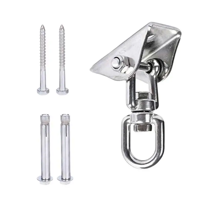 

Потолочные качели, крючки 360, сверхмощные качели-вешалки, крючки для подвески 1000 фунтов, объем 360, поворотные качели с 4 винтами для йоги