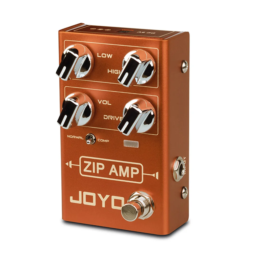 

JOYO R-04 ZIP AMP Overdrive Guitar Effect Pedal for Rocker Strong Compression Overdrive Mini pedal Bass Pedal Guitar Accessories