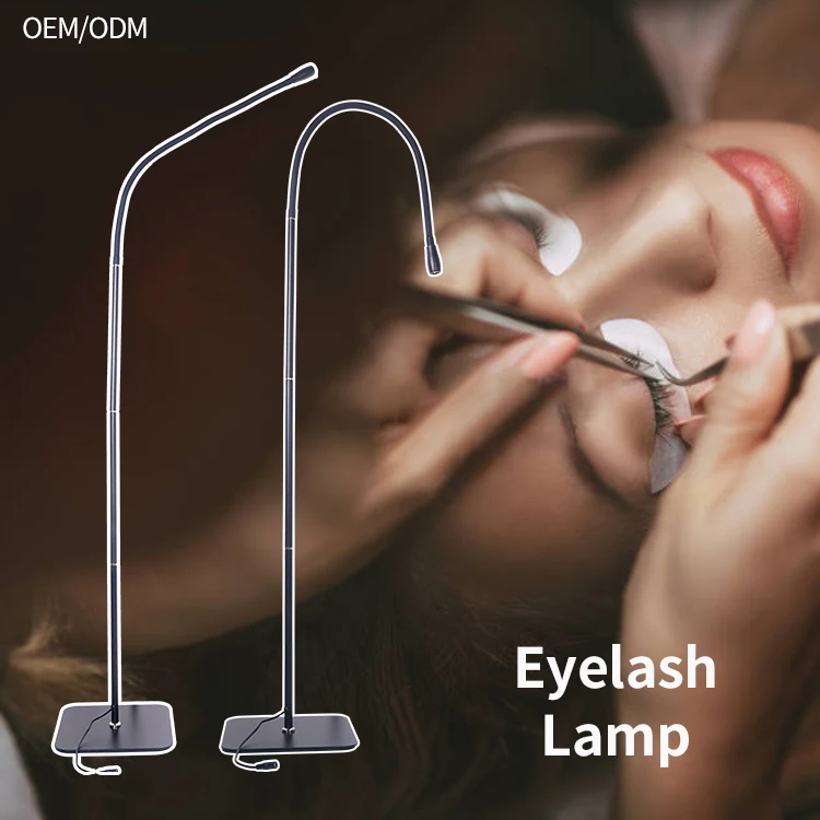 

RS Eyelash Tool Beauty Salon Lamp High Quality Cheap Foldable Eyelash Lamp Simple Design Purple Light