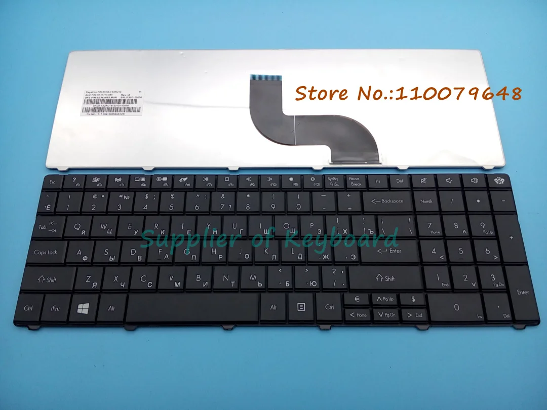 Новая клавиатура для ноутбука Packard Bell NE71B06U NE72208U EG70 EG70BZ