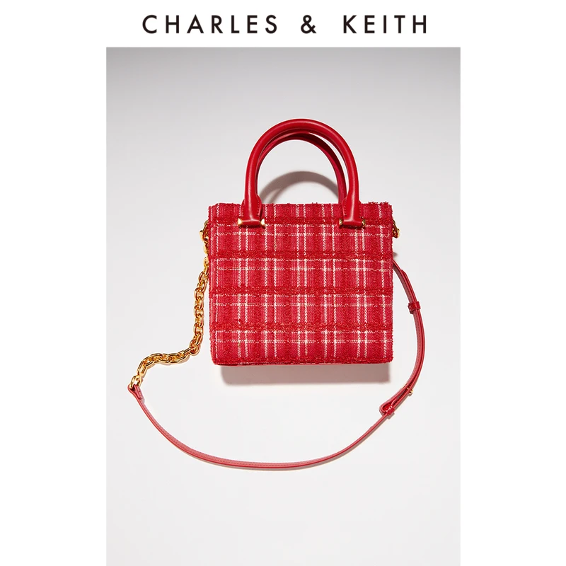 

CHARLES＆KEITH New Arrival for Spring 2023 CK2-30782008 Commuting single shoulder tote bag small square bag female