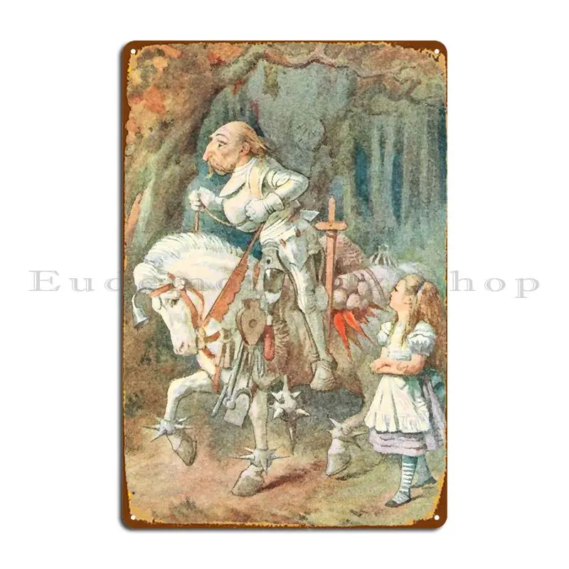 

Алиса и белая война металлические знаки Забавный Бар Гараж персонализированный дизайн оловянный знак плакат