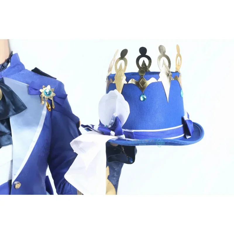 Cosbao Furina Косплей Игра Genshinimpact Костюм Fontaine Аниме Униформа Хэллоуин Вечеринка