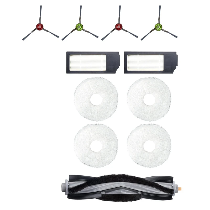 

Replacement Parts Roller Brush Side Brush HEPA Filters For Ecovacs X1omni X1turbo Robot Vacuum Cleaner Accessories