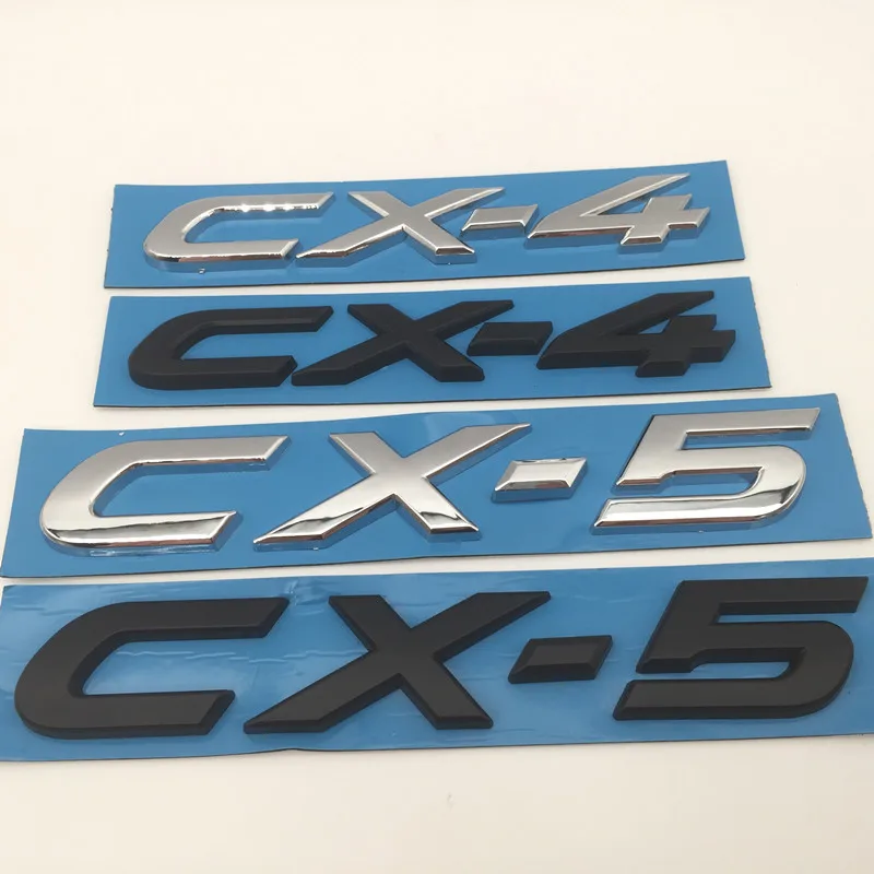 1 шт. 3D наклейки ABS CX4 CX5 для заднего багажника