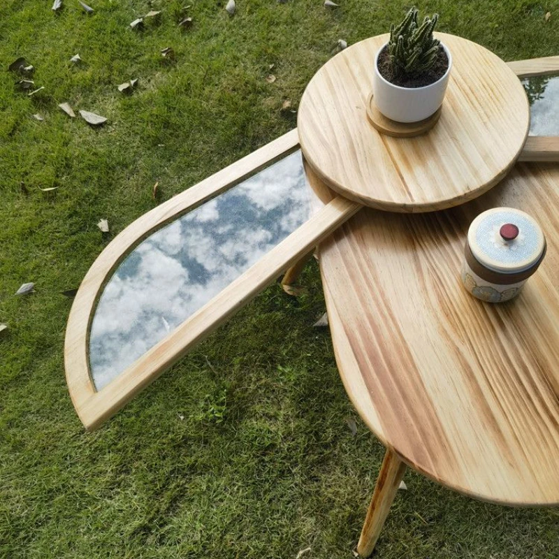 Журнальный столик с дизайном жука для гостиной двора балкона уличные торцевые