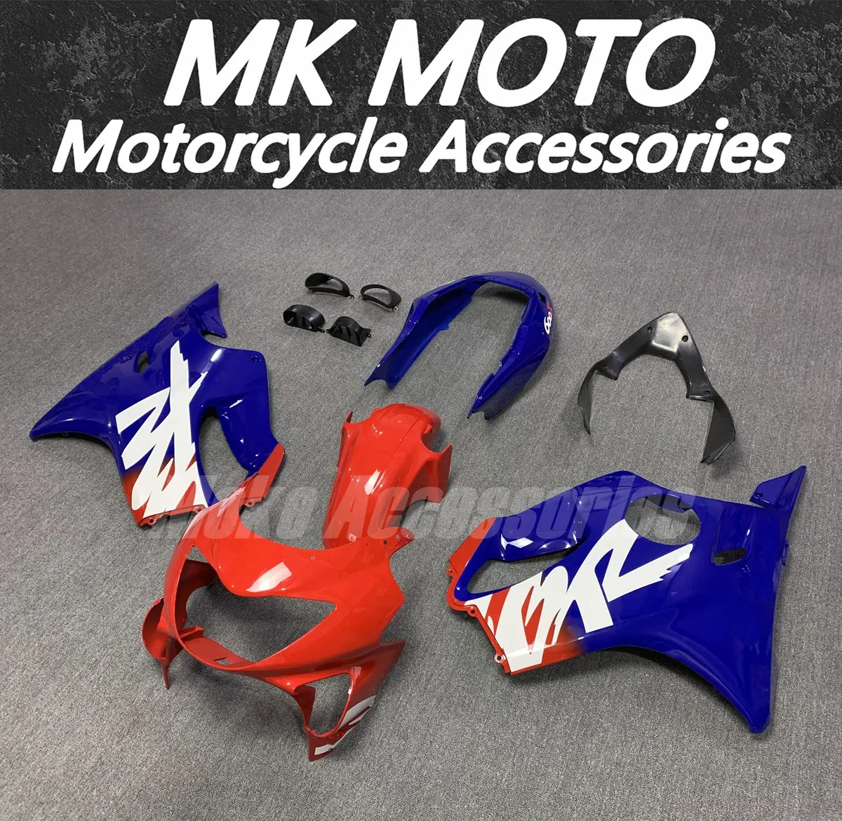 Комплект обтекателей для мотоцикла подходит Cbr600f F4 1999 2000 кузова высокого