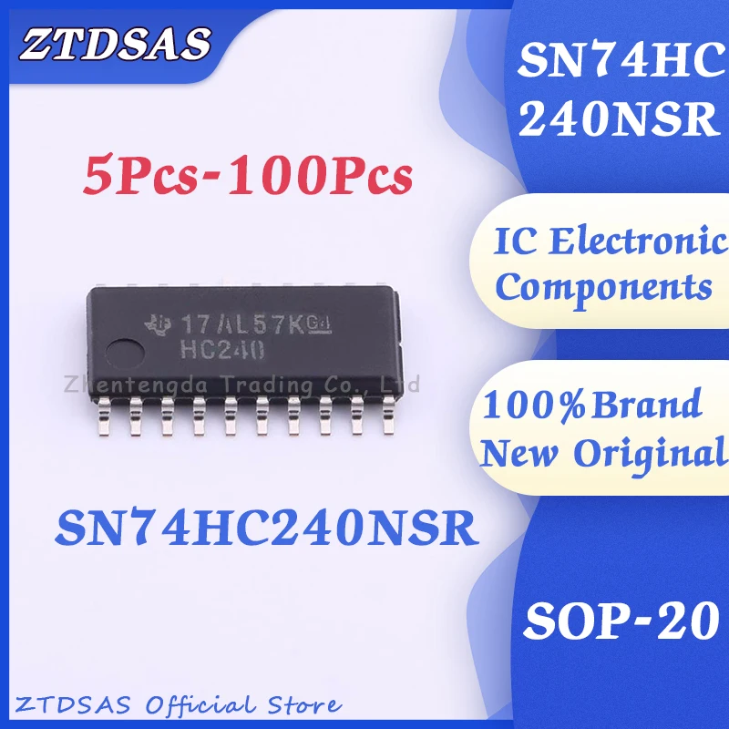 

5Pcs-100Pcs SN74HC240NSR SN74HC240 SN74HC SN74 SN SOP-20